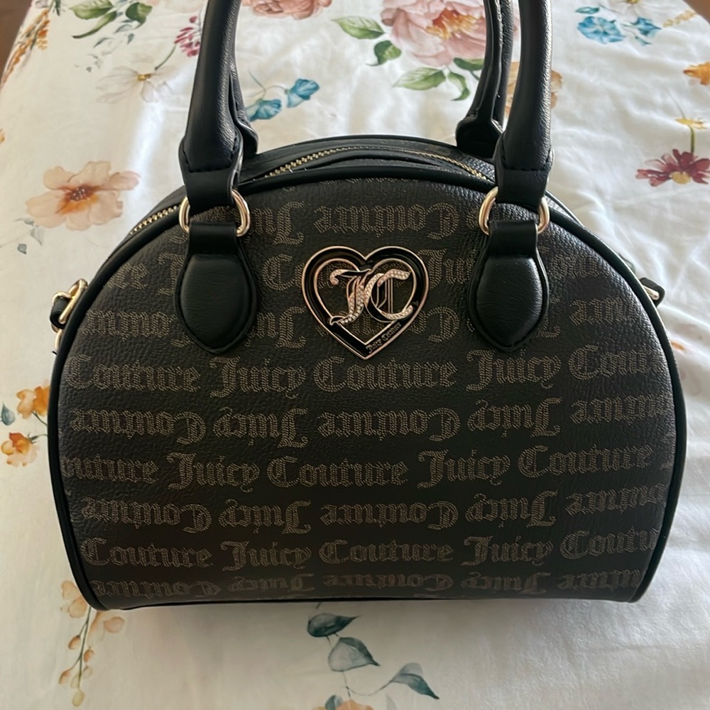 Black Gray Juicy Couture bag